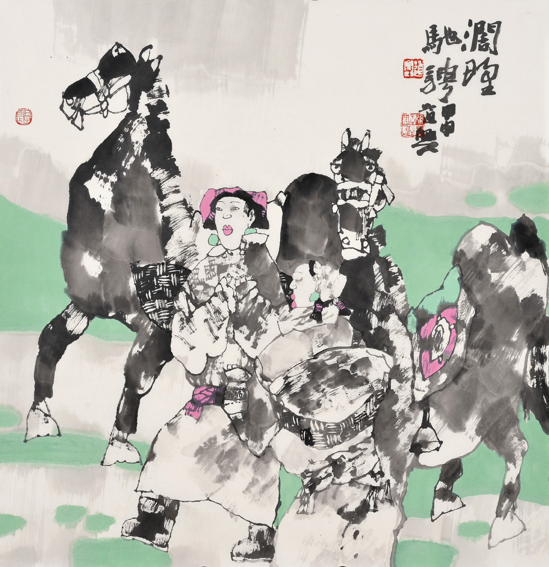 国画 >>张道兴                        【作品欣赏】