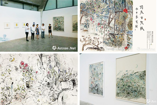 “今日我花开——桐溪小蝉的自由诗画展”于798艺术中心盛大开幕 